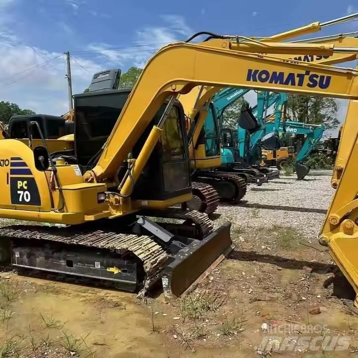 Komatsu PC70 Rupsgraafmachines