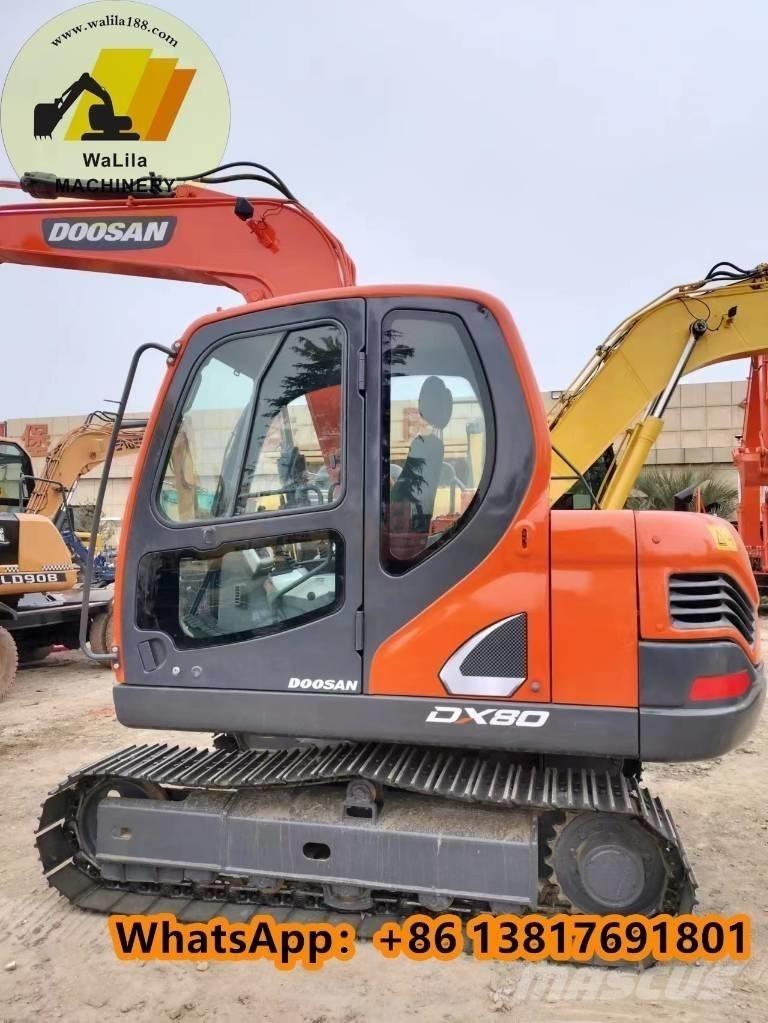 Doosan DX 80 R Midigraafmachines 7t - 12t