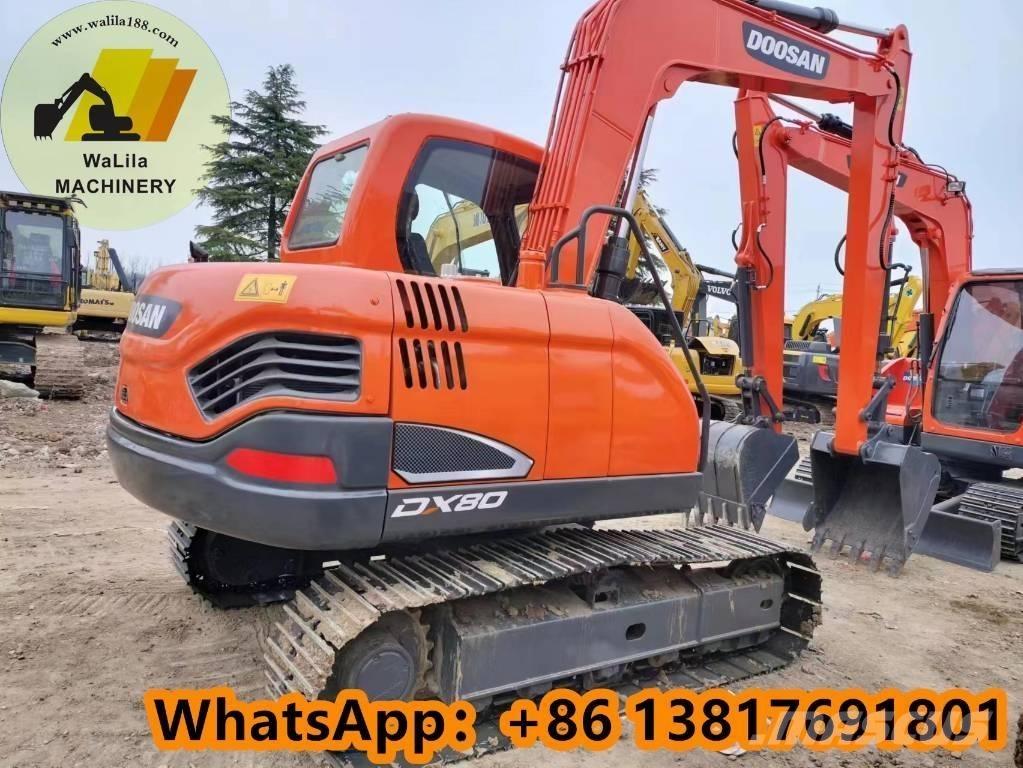 Doosan DX 80 R Midigraafmachines 7t - 12t