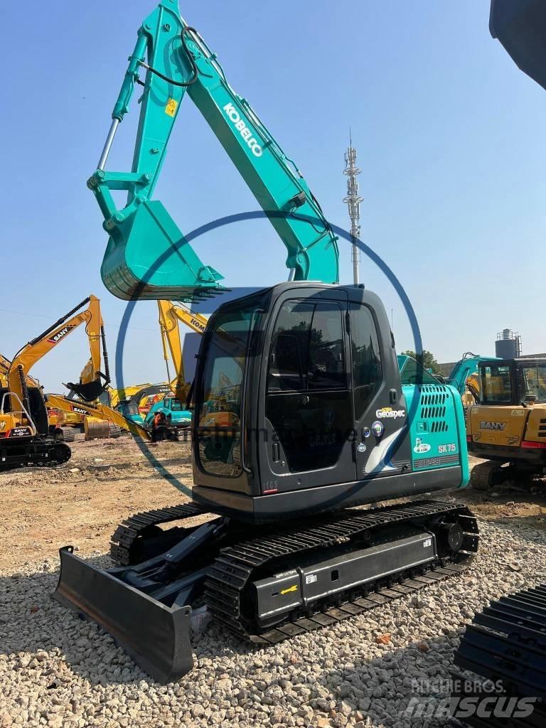 Kobelco SK 75 Rupsgraafmachines