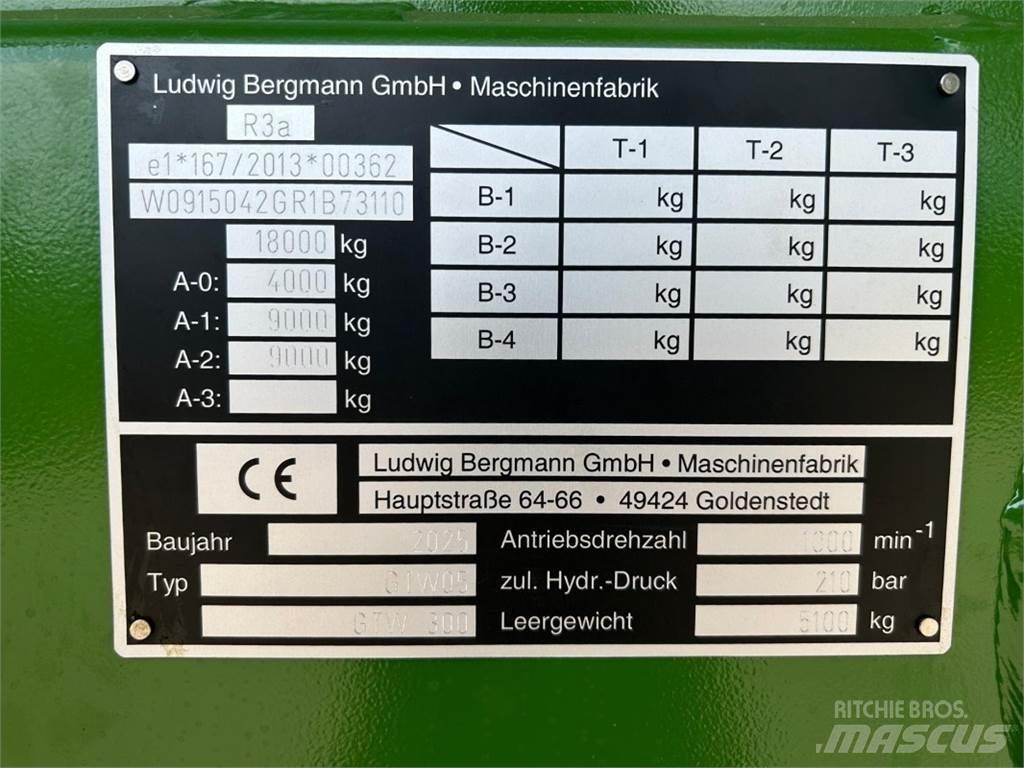 Bergmann GTW 300 Opraapwagens