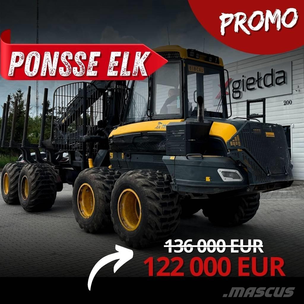 Ponsse Elk Forwarders