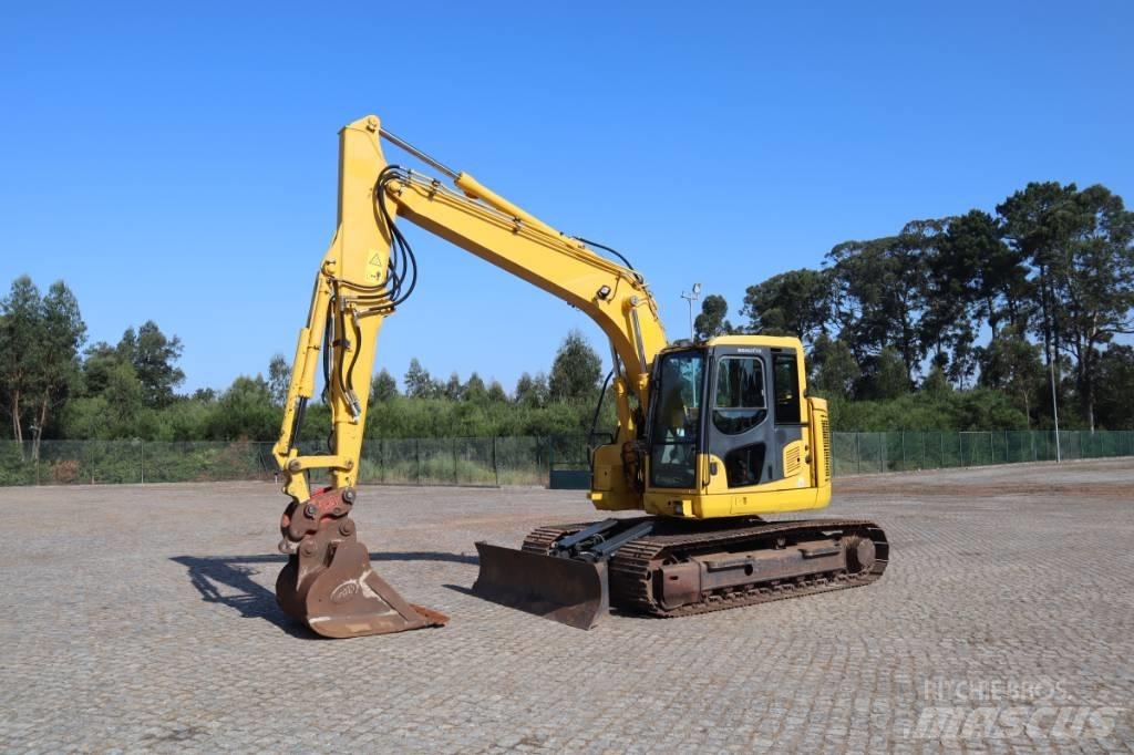 Komatsu PC138US-10 Rupsgraafmachines