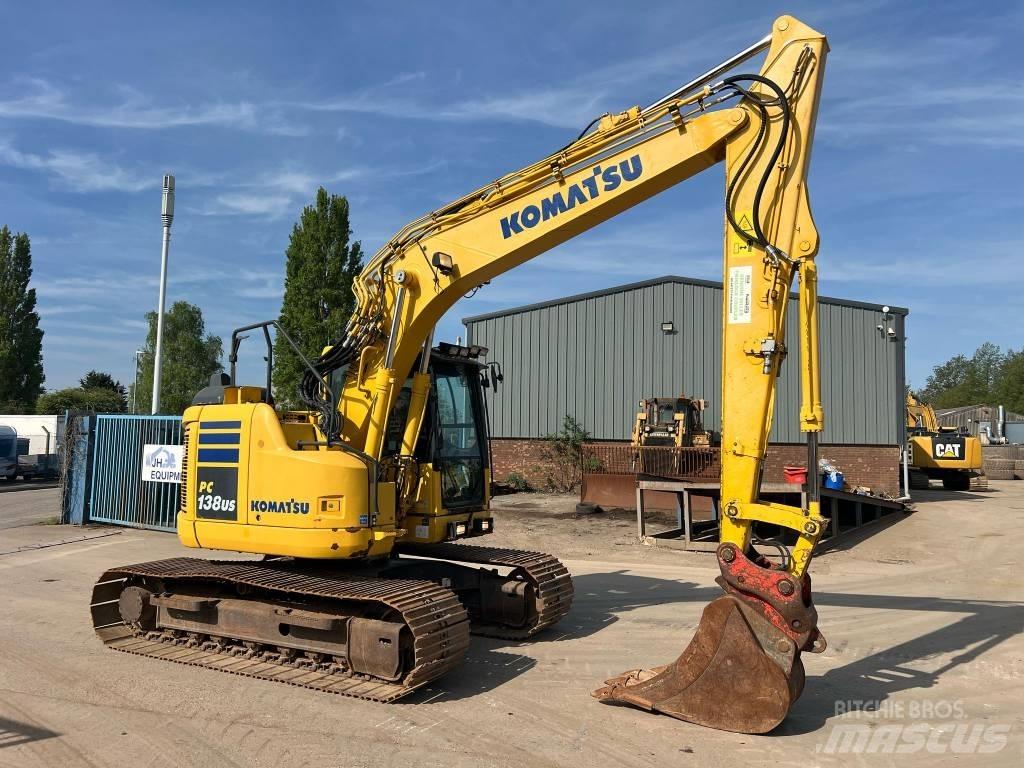 Komatsu PC 138 Rupsgraafmachines