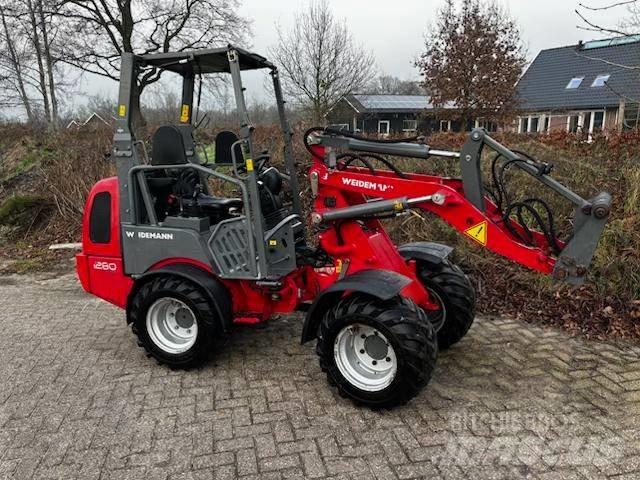 Weidemann 1280 Knik- en schrankladers