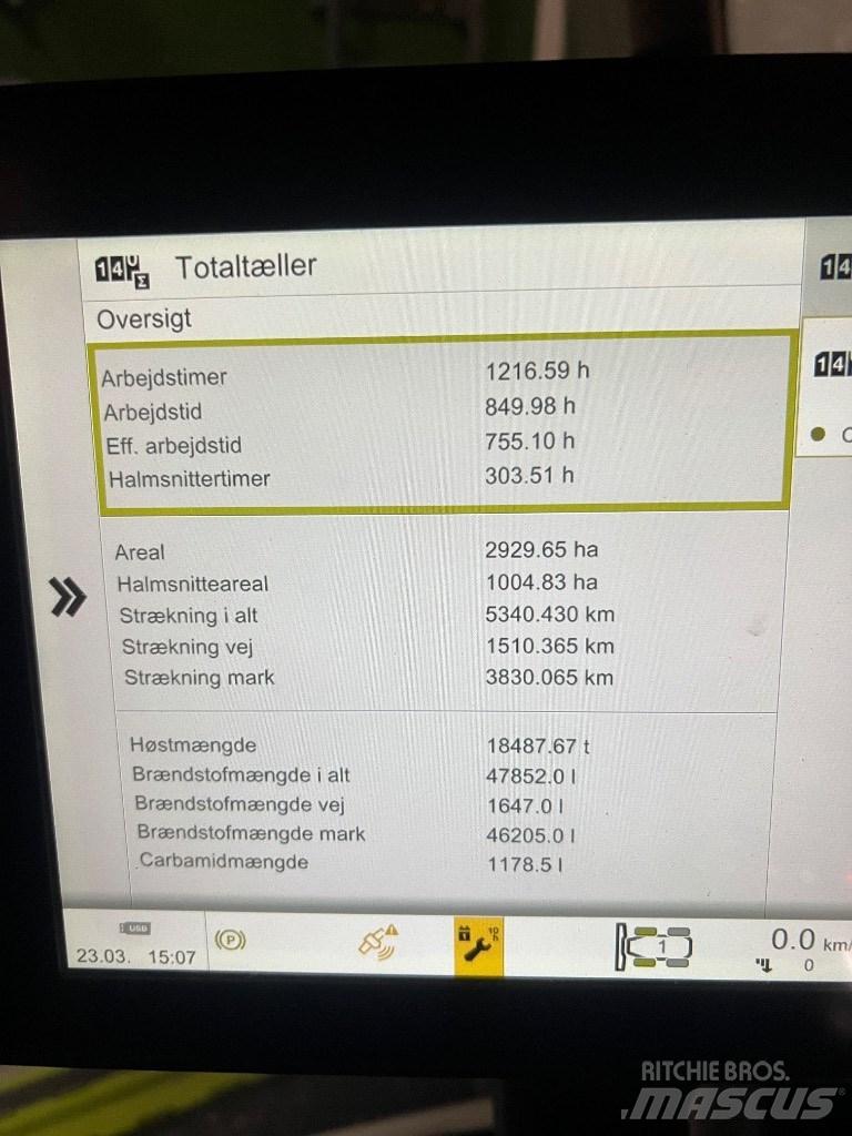 CLAAS Lexion 8700 Maaidorsmachines