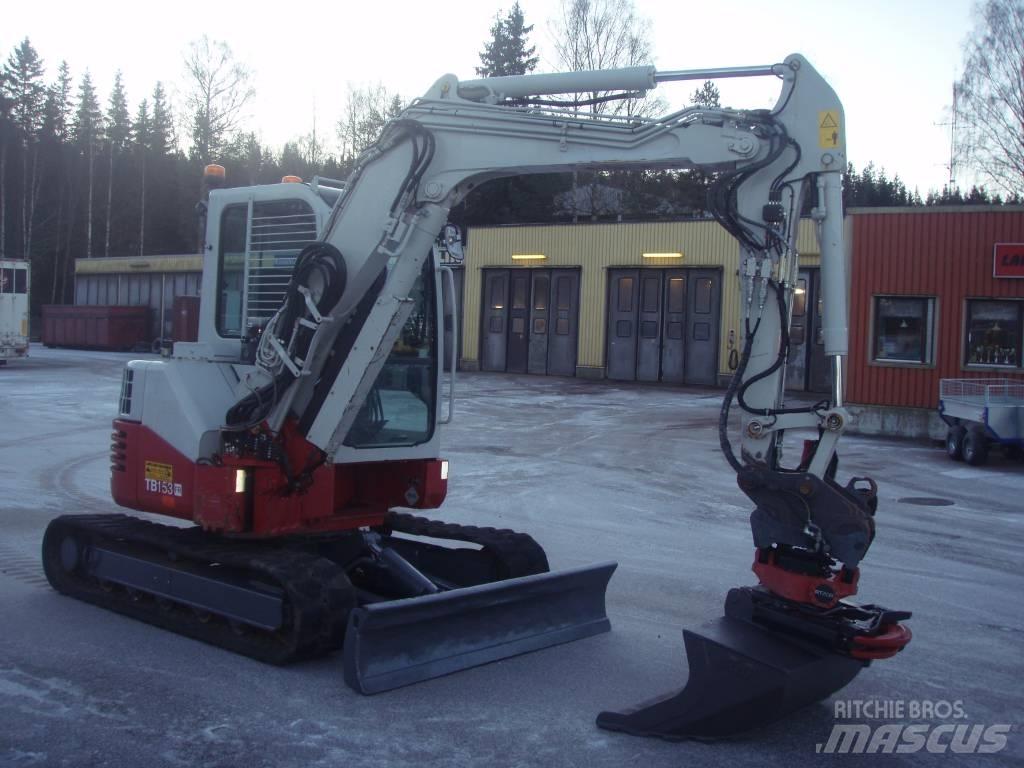 Takeuchi TB153FR Minigraafmachines < 7t