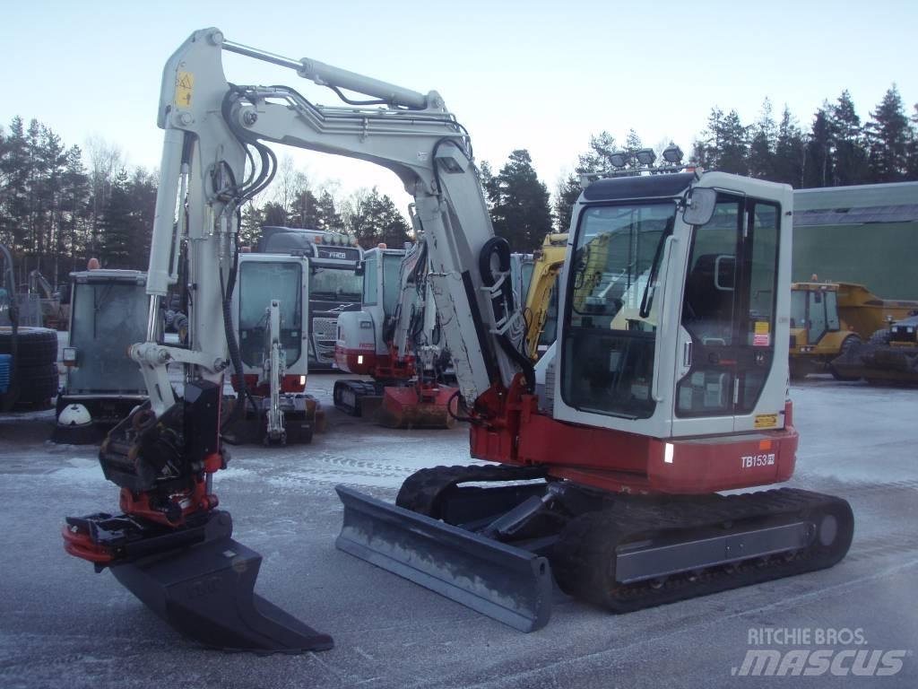 Takeuchi TB153FR Minigraafmachines < 7t