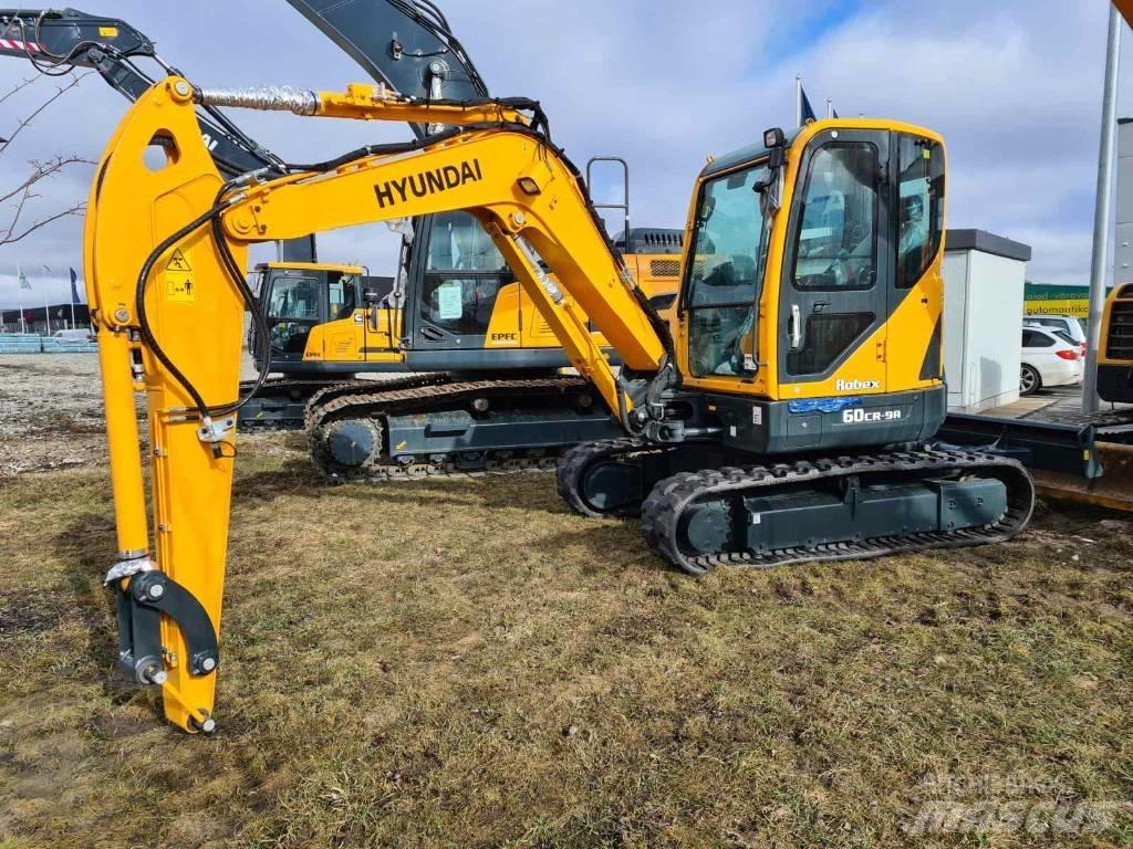 Hyundai R60CR-9A Minigraafmachines < 7t