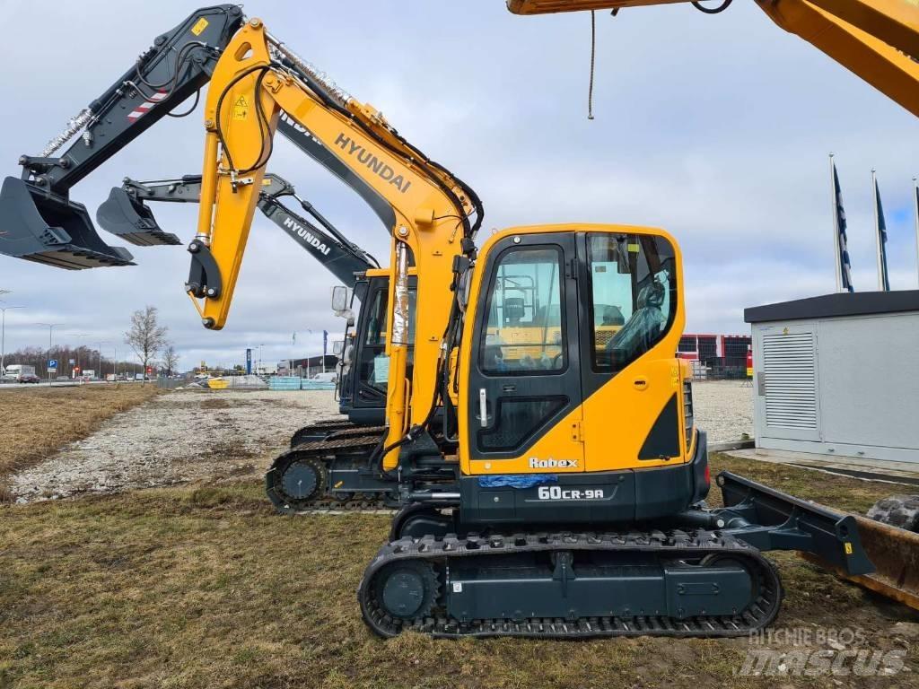 Hyundai R60CR-9A Minigraafmachines < 7t