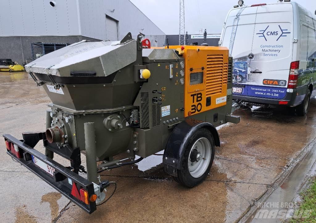 Turbosol TB30/T Betonpomptrucks