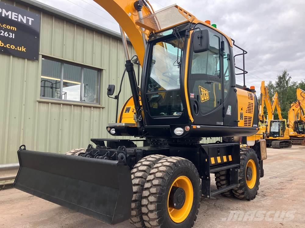 JCB JS145W Wielgraafmachines