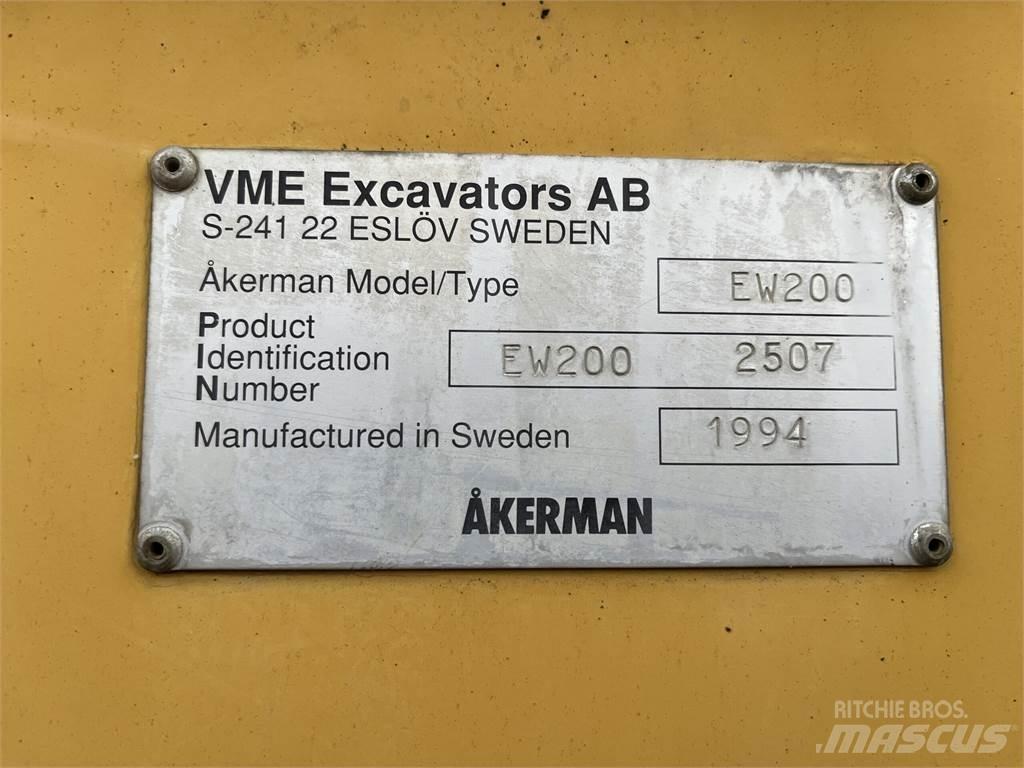 Åkerman EW200 4X4 Wielgraafmachines