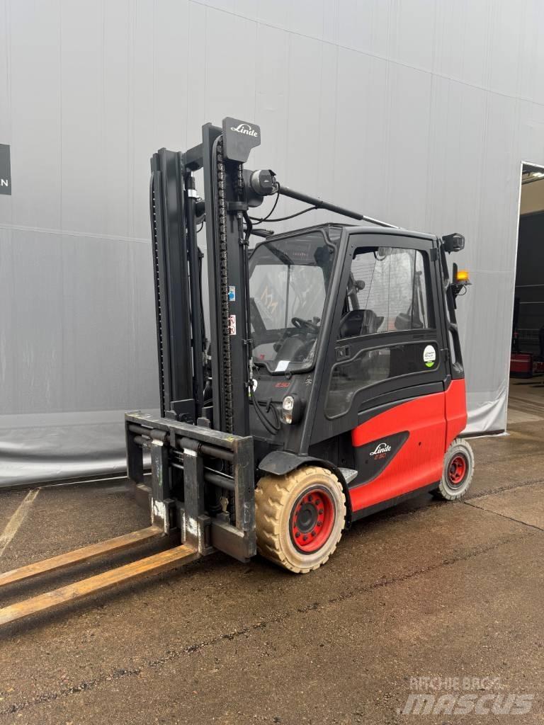 Linde E50HL-01 Elektrische heftrucks