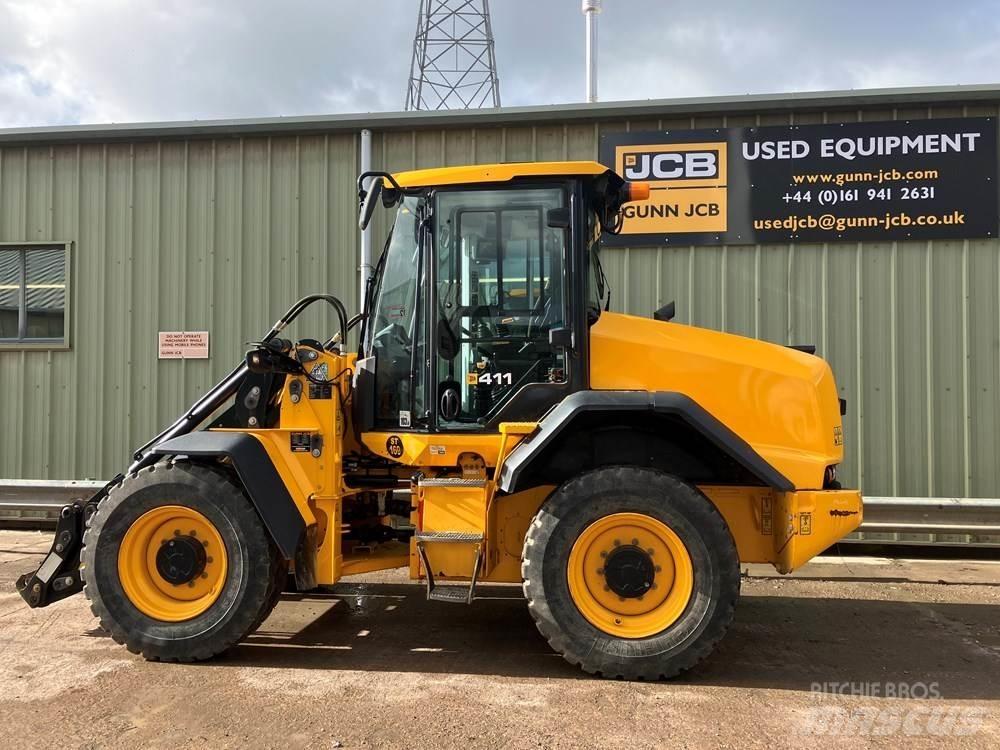 JCB 411 Wielladers