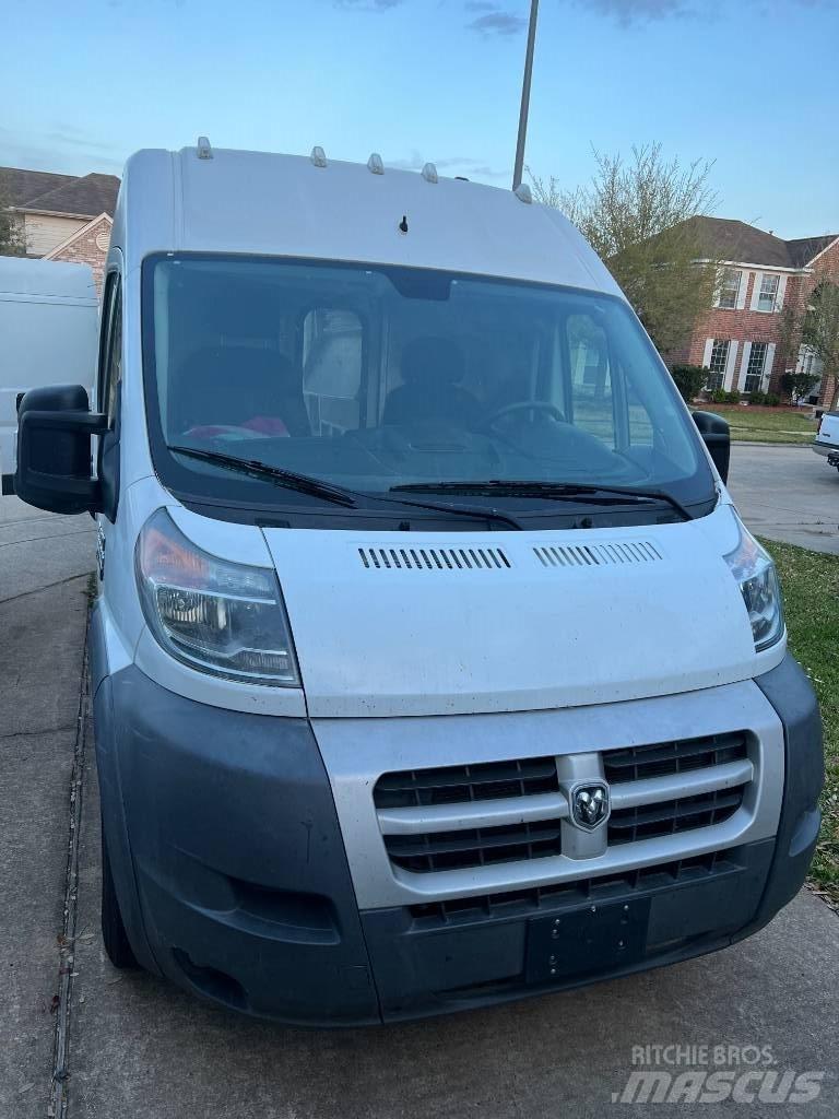 Dodge promaster Bakwagens met gesloten opbouw