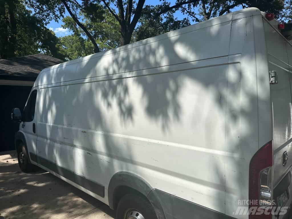 Dodge promaster Bakwagens met gesloten opbouw