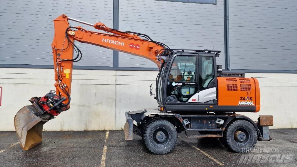 Hitachi ZX140W-6 Wielgraafmachines
