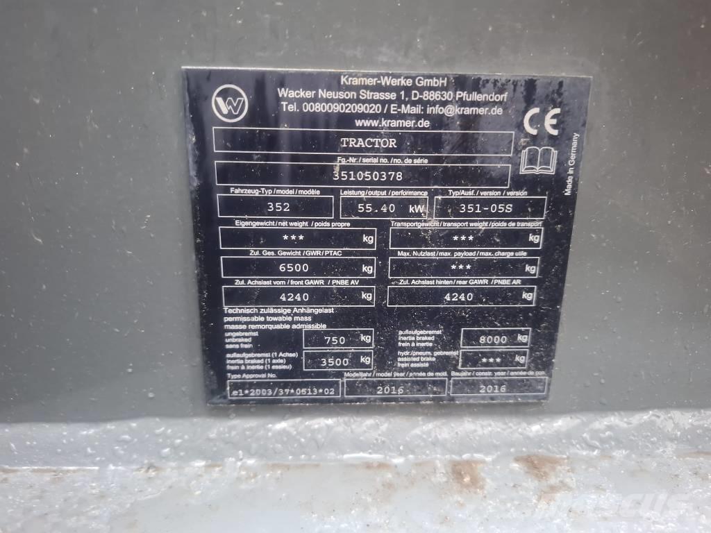 Kramer 8085 Wielladers