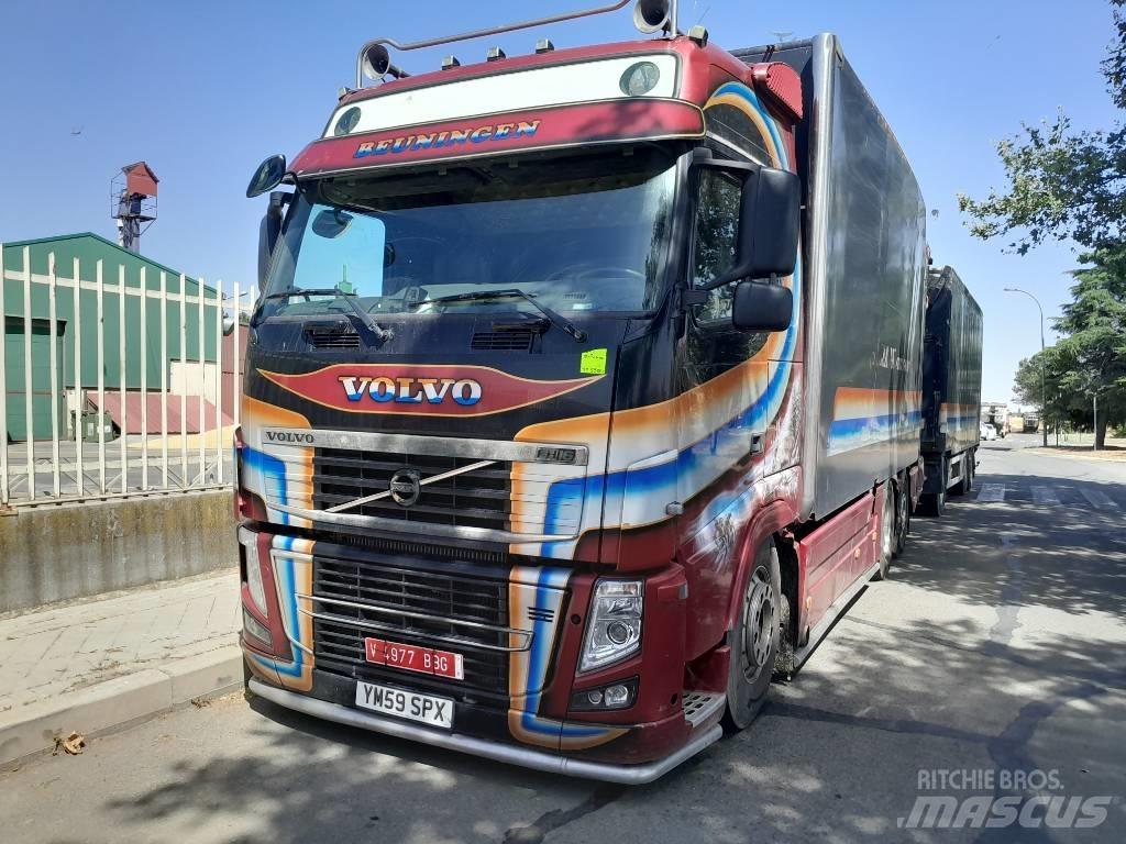 Volvo FM 16 Vlakke laadvloer met kraan