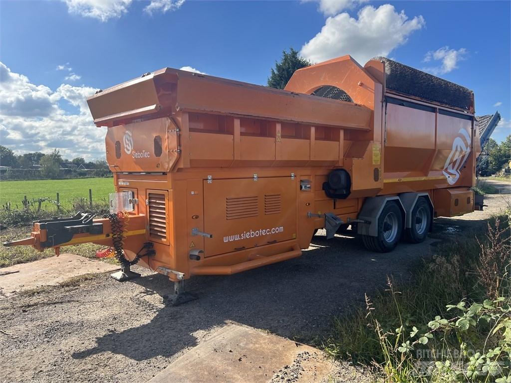 Siebotec  6000E Mobiele zeefinstallaties