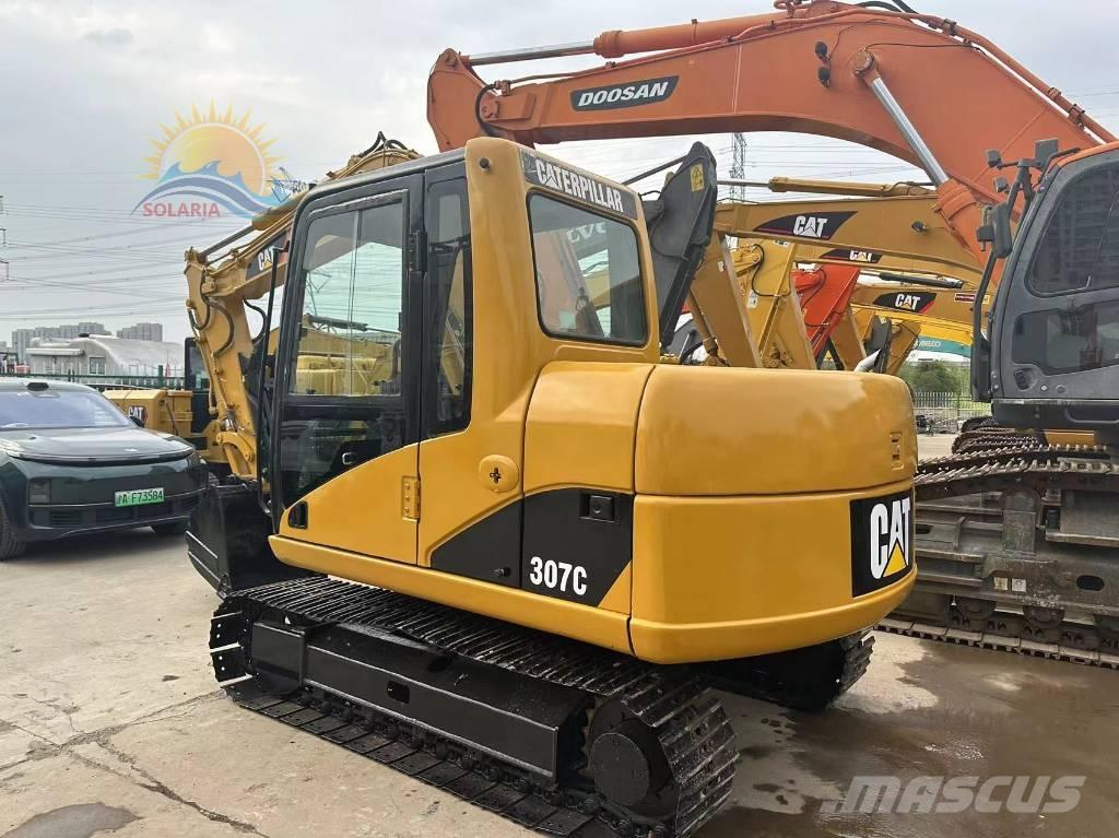 CAT 307 C Rupsgraafmachines