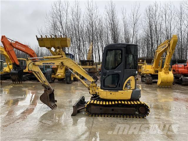 Komatsu PC35MR-2 Rupsgraafmachines