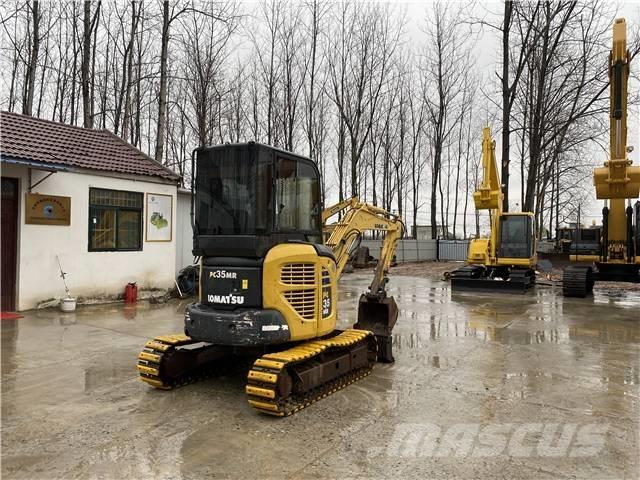 Komatsu PC35MR-2 Rupsgraafmachines