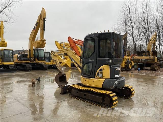 Komatsu PC35MR-2 Rupsgraafmachines