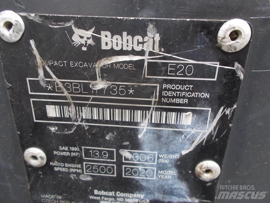 Bobcat E20 Minigraafmachines < 7t