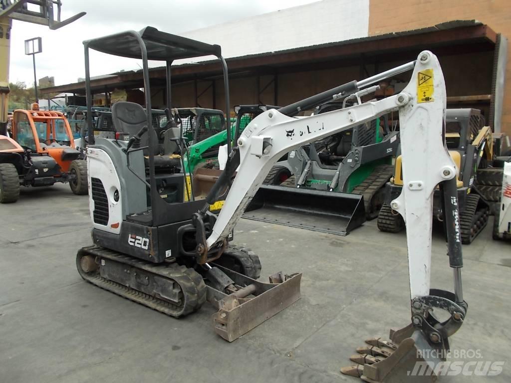 Bobcat E20 Minigraafmachines < 7t