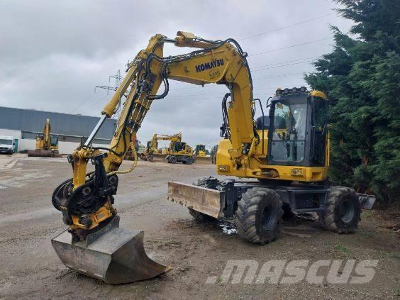 Komatsu PW138MR-11 Wielgraafmachines