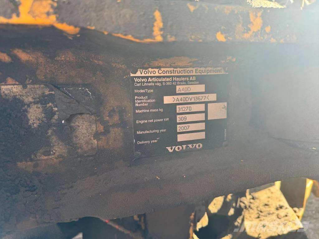 Volvo A 40 D Knik dumptrucks