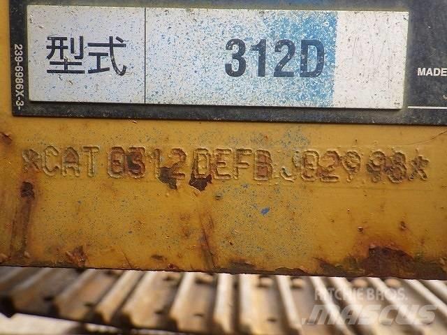 CAT 312 D Rupsgraafmachines