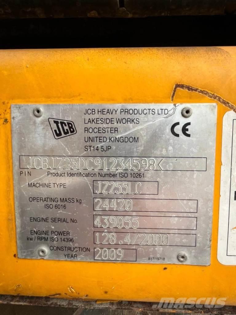 JCB JZ 255LC Rupsgraafmachines