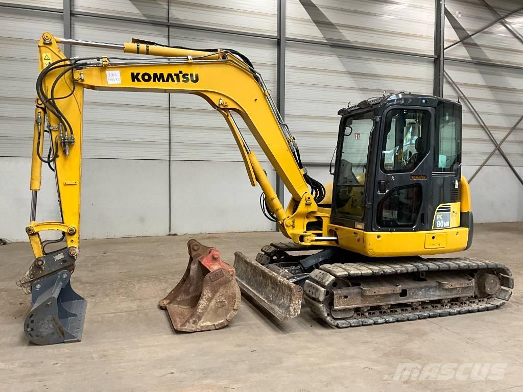 Komatsu PC 80 MR-3 Midigraafmachines 7t - 12t
