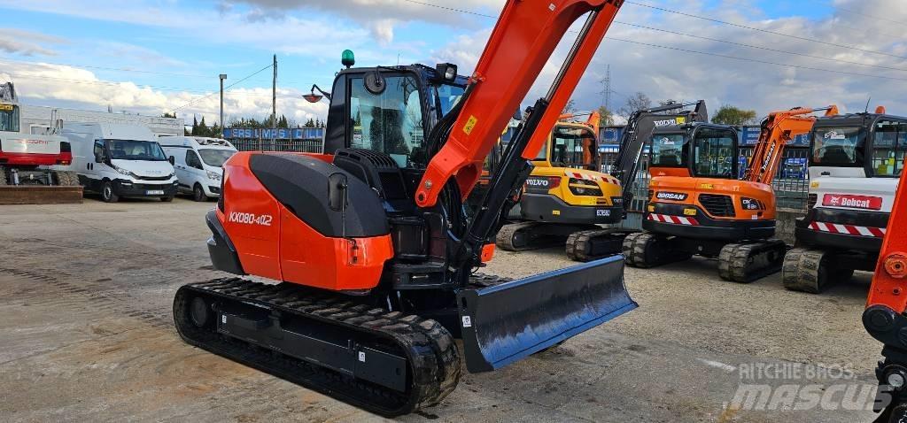 Kubota KX 080-4 Midigraafmachines 7t - 12t
