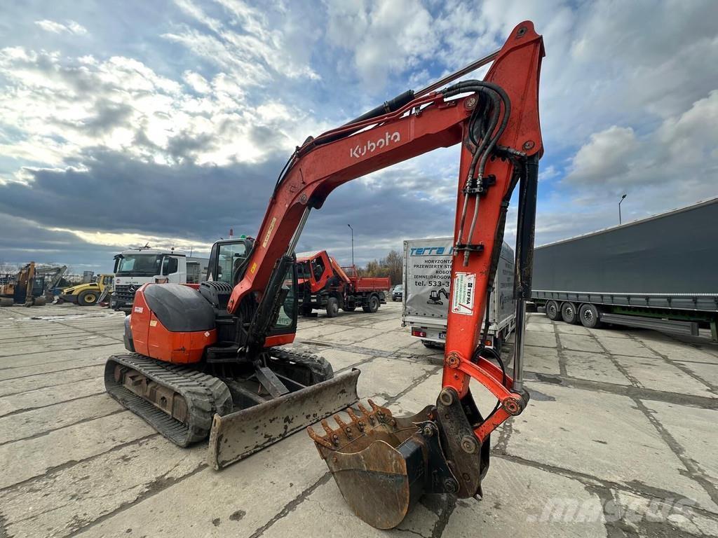 Kubota KX-080-4 Minigraafmachines < 7t