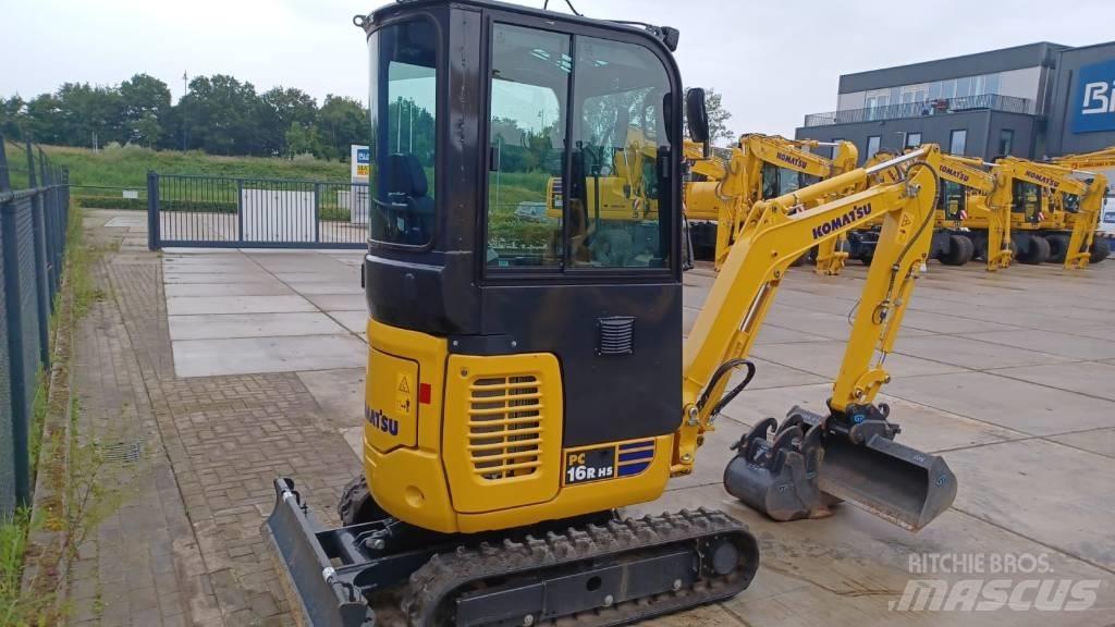 Komatsu PC16R-3HS Minigraafmachines < 7t