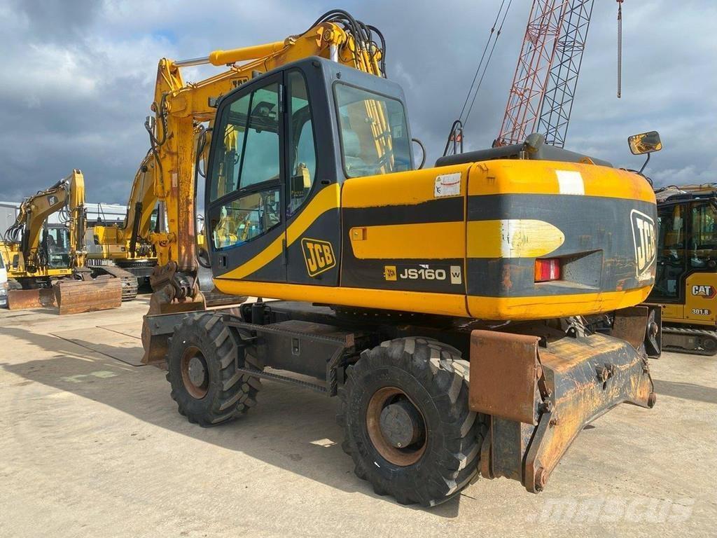 JCB JS160W NVT Wielgraafmachines