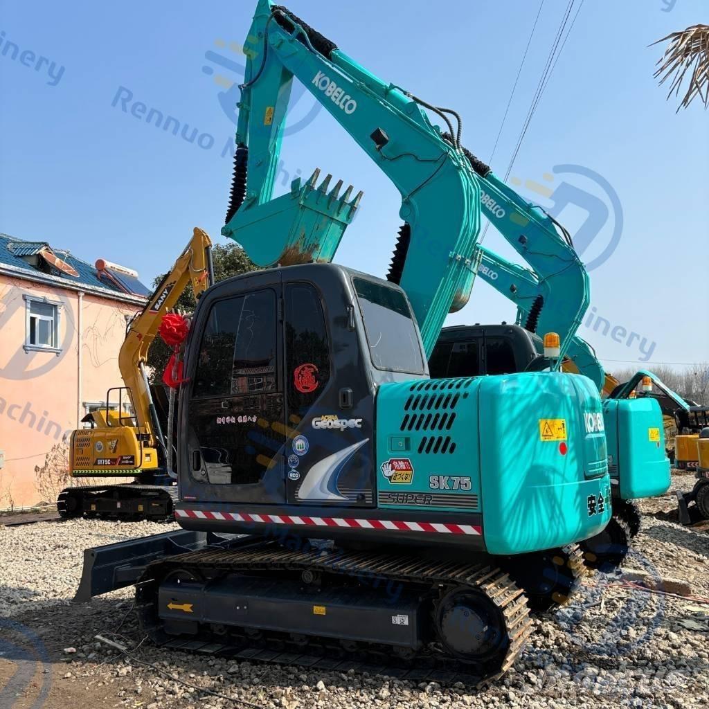 Kobelco SK75 Rupsgraafmachines