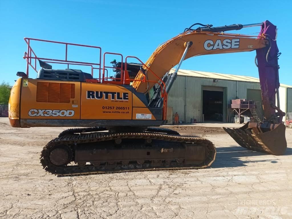 CASE CX350D Rupsgraafmachines