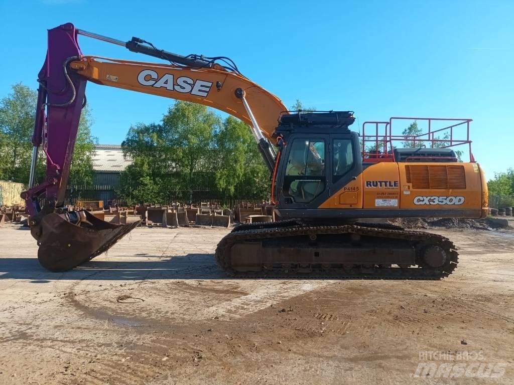 CASE CX350D Rupsgraafmachines