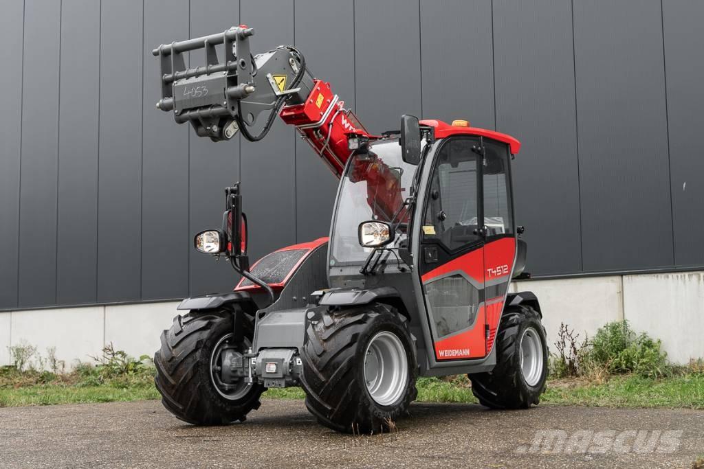 Weidemann T4512 Verreikers voor landbouw