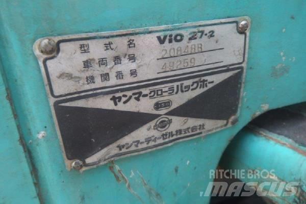 Yanmar VIO27-2 Minigraafmachines < 7t