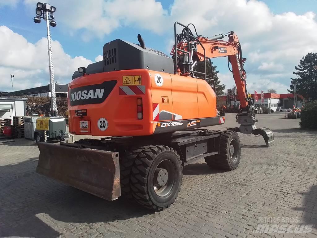 Doosan DX 165 W-5 Wielgraafmachines