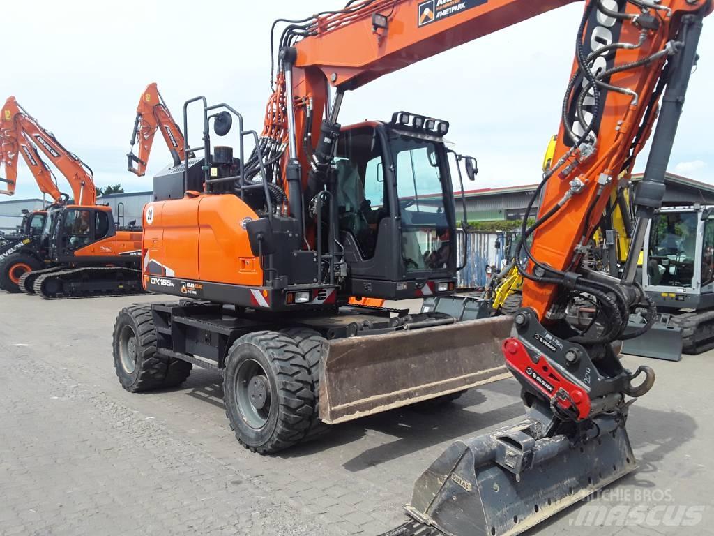 Doosan DX 165 W-5 Wielgraafmachines
