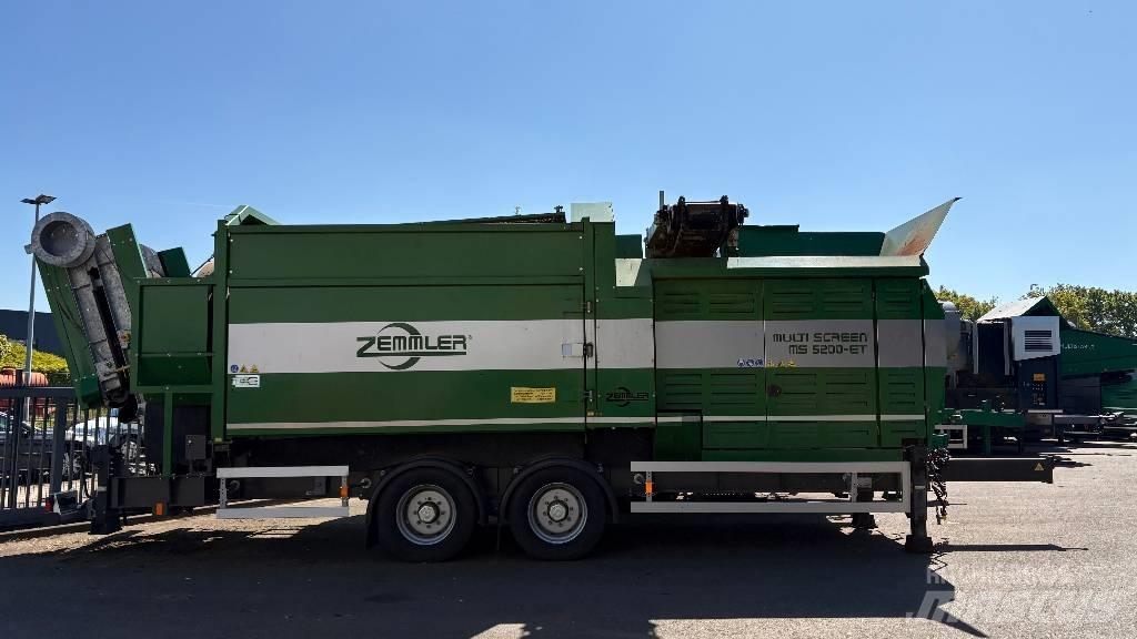 Zemmler MS 5200-ET Zeefinstallatie