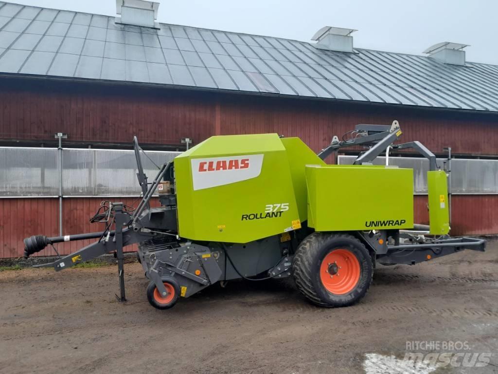CLAAS 375 Uniwrap Ronde-balenpersen