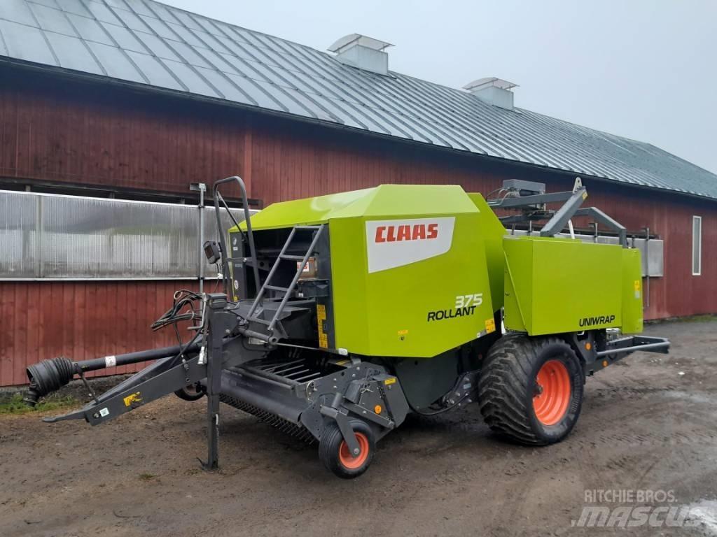 CLAAS 375 Uniwrap Ronde-balenpersen